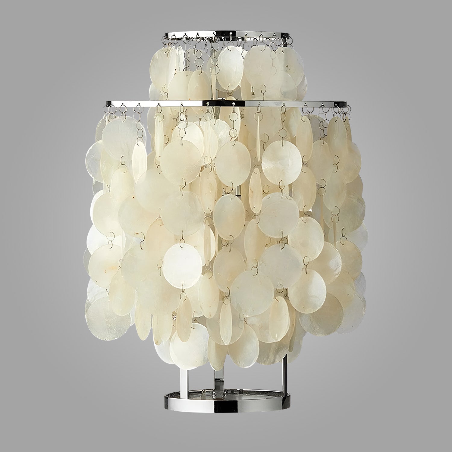 Coastal Cascade Shell Table Lamp