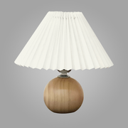 Classic Sphere Pleat Table Lamp