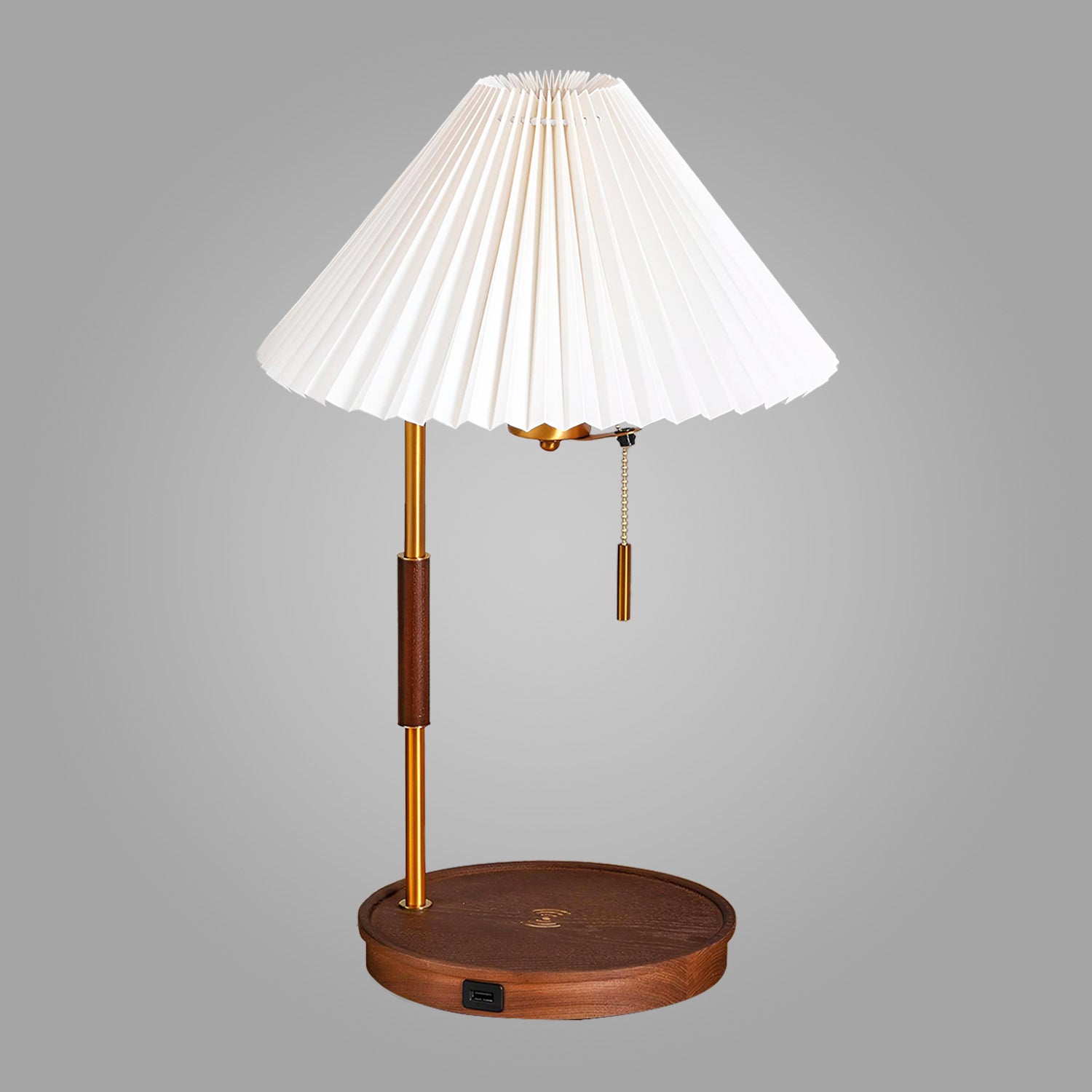 Amber Glow Vintage Table Lamp