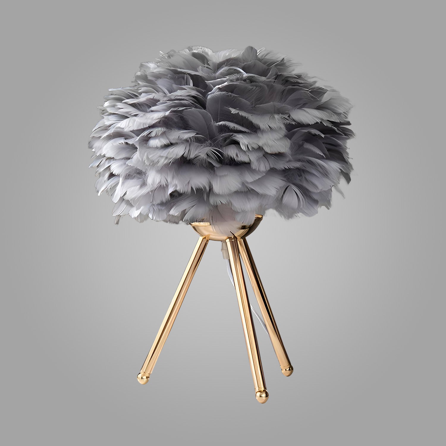 Plush Feather Dream Table Lamp