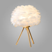 Plush Feather Dream Table Lamp