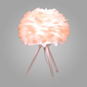 Plush Feather Dream Table Lamp