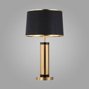 Midnight Gold Column Table Lamp