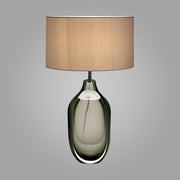 Lustrous Haze Glass Table Lamp