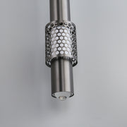 Cylindrical Hollow Mesh Pendant Light