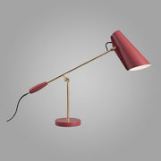 Crimson Gleam Table Lamp