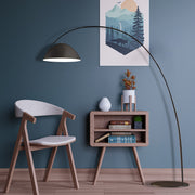 Modern Arc Silhouette Floor Lamp