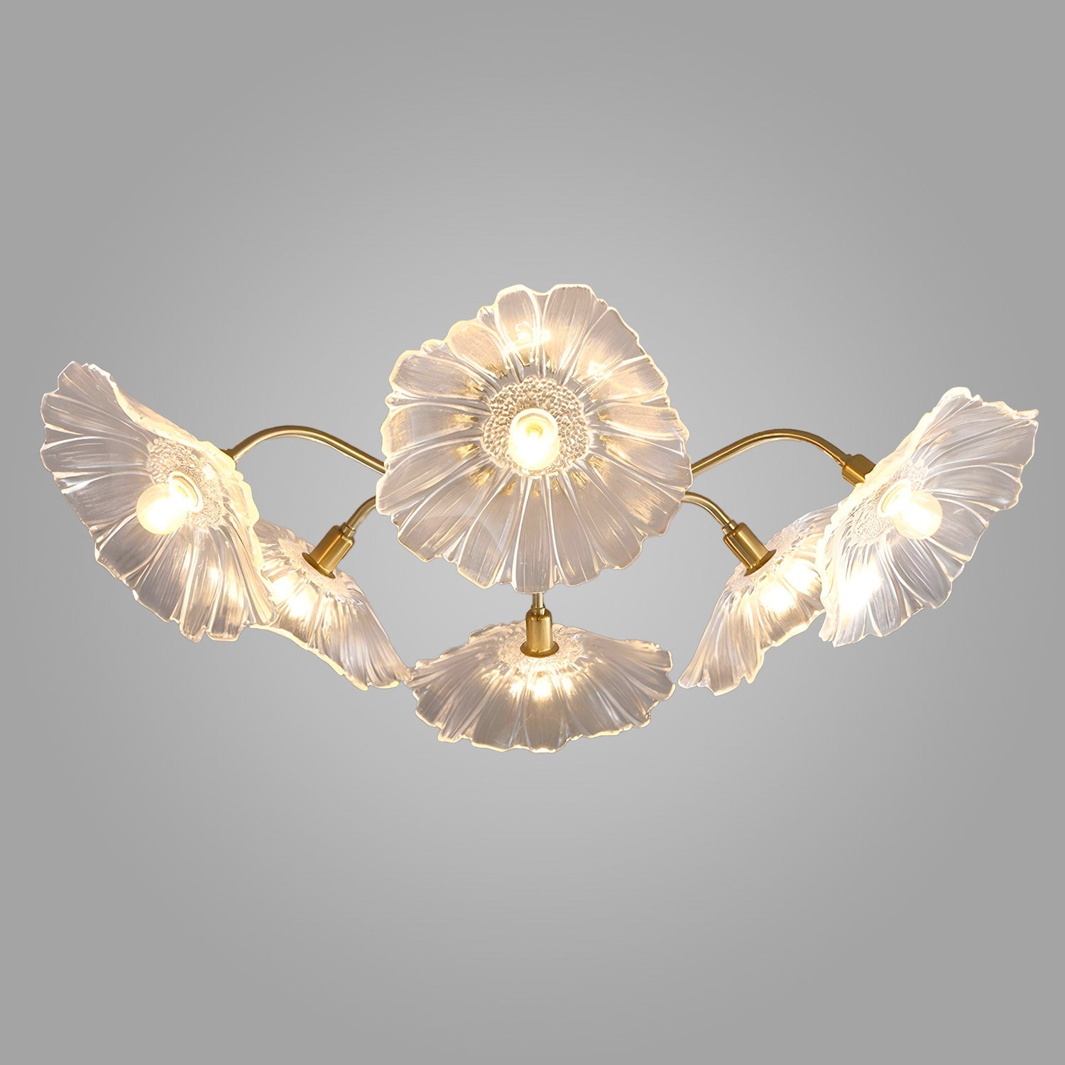 Elegant Blossom Glass Ceiling lamp