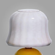 Amber Frost Table Lamp