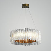 Accordeon Chandeliers - SilverWave Pendant Light