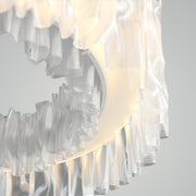 Accordeon Chandeliers - SilverWave Pendant Light