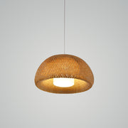 Bamboo Braided Pendant Lamp