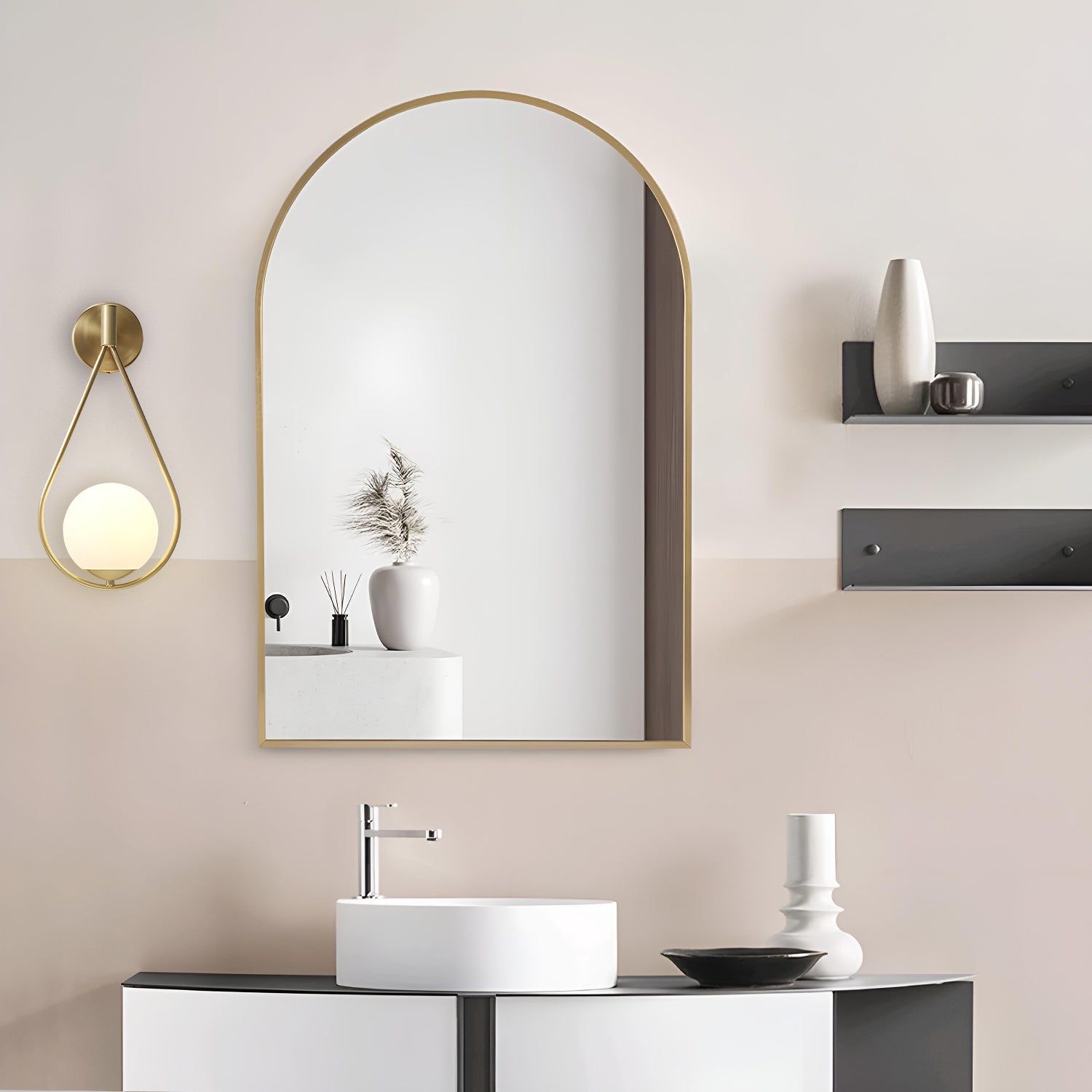 Brass Vanity Wall Lamp