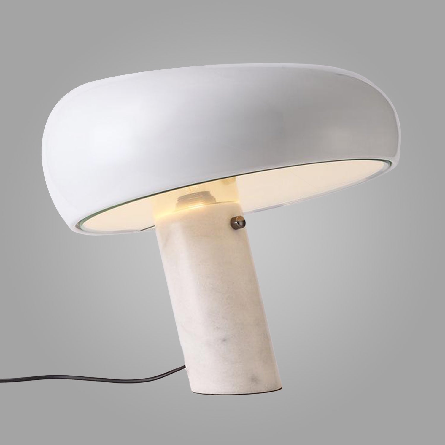 Sleek Silhouette Marble Table Lamp