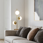 Lunar Elegance Floor Lamp