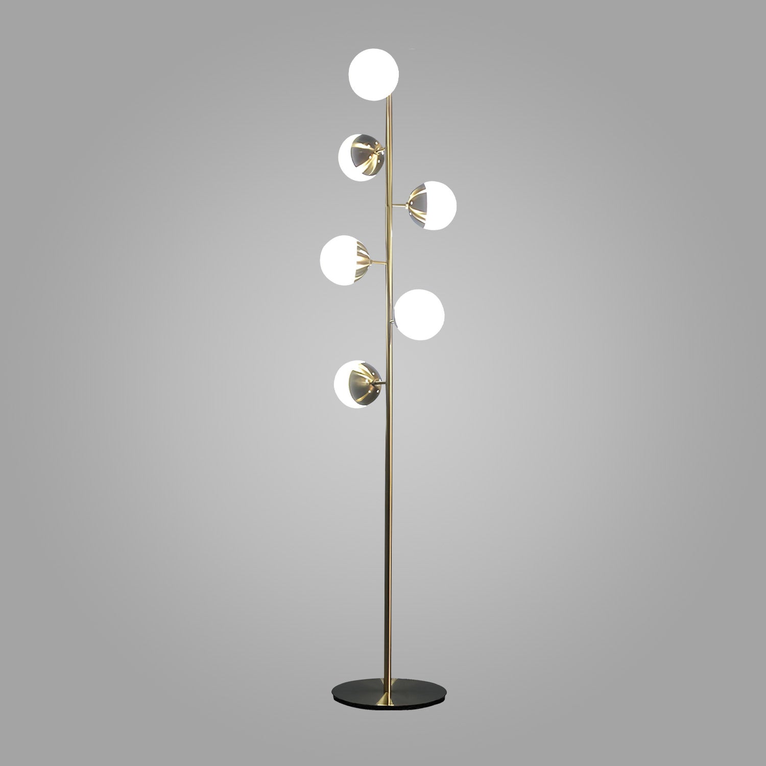 Lunar Elegance Floor Lamp