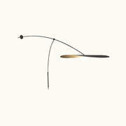 Cantilevered Crescent Wall Light