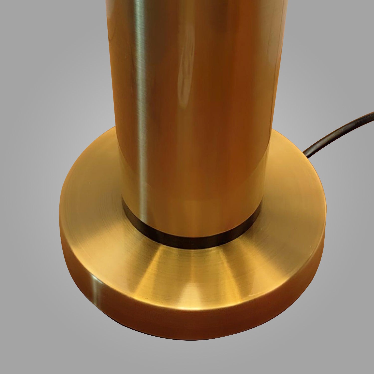 Midnight Gold Column Table Lamp