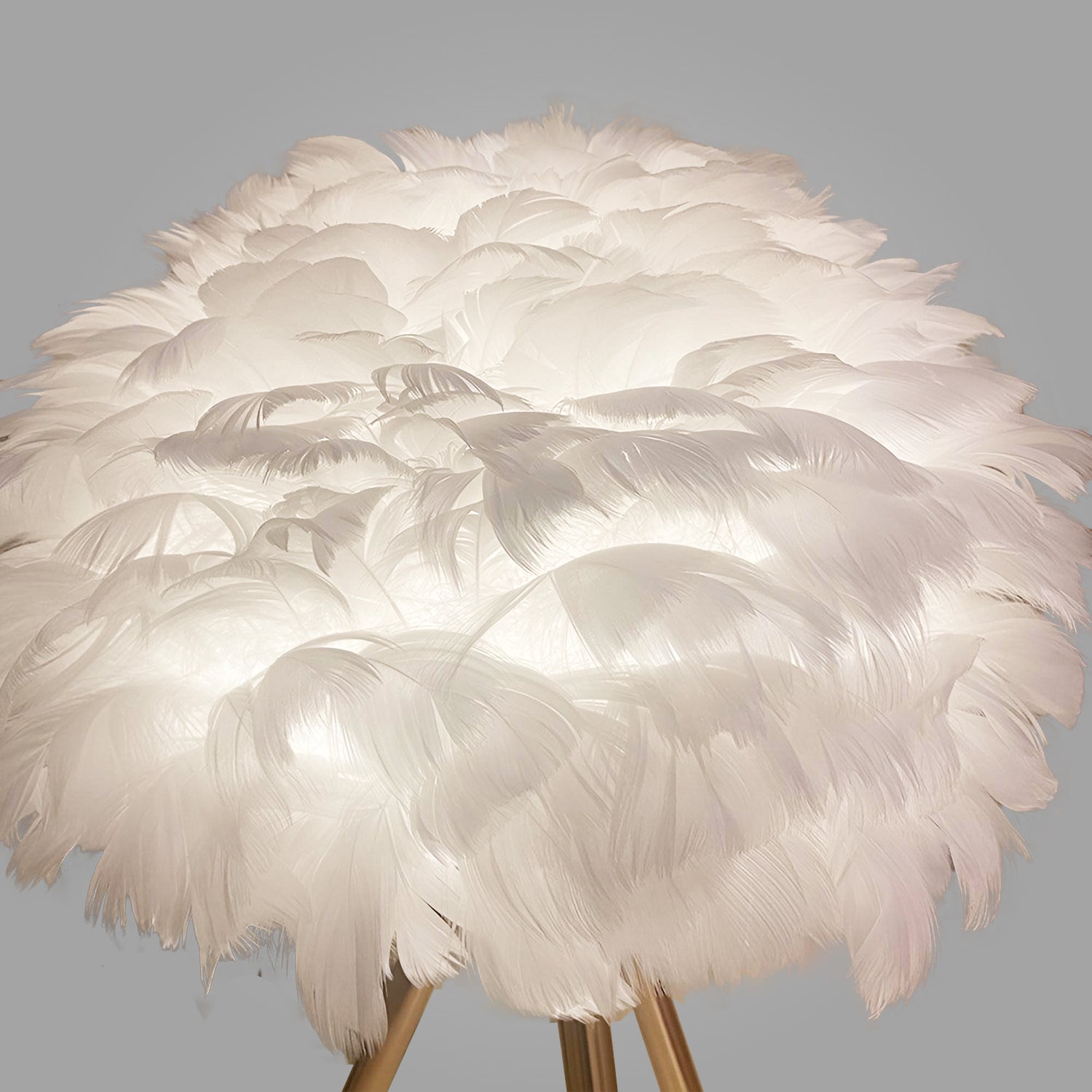 Plush Feather Dream Table Lamp