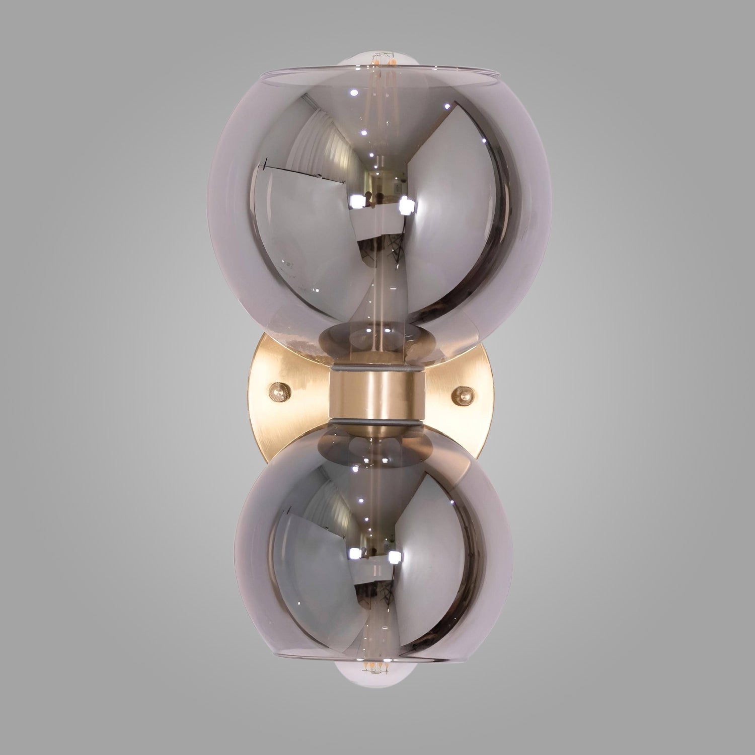 Dual Sphere Harmony Wall Lamp