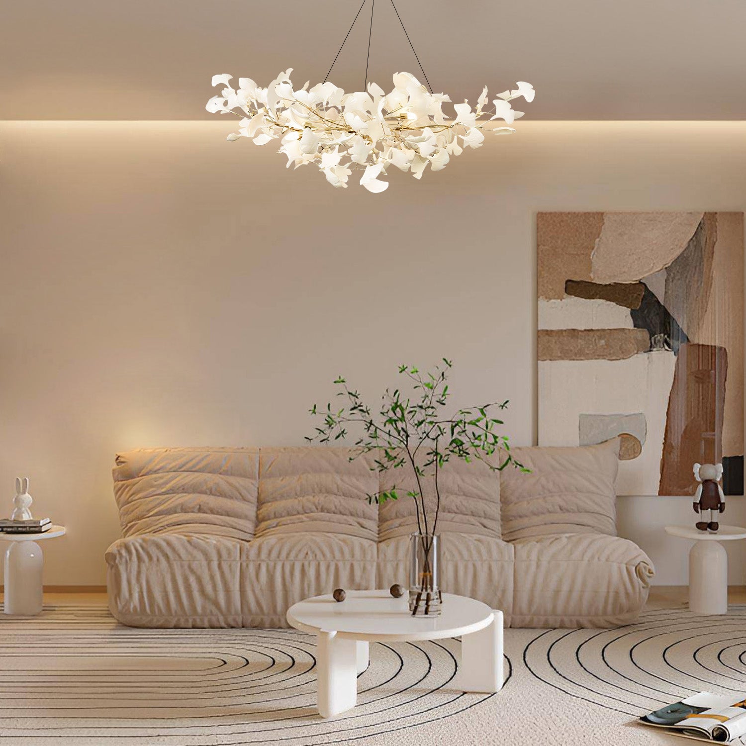 Gingko Chandelier B