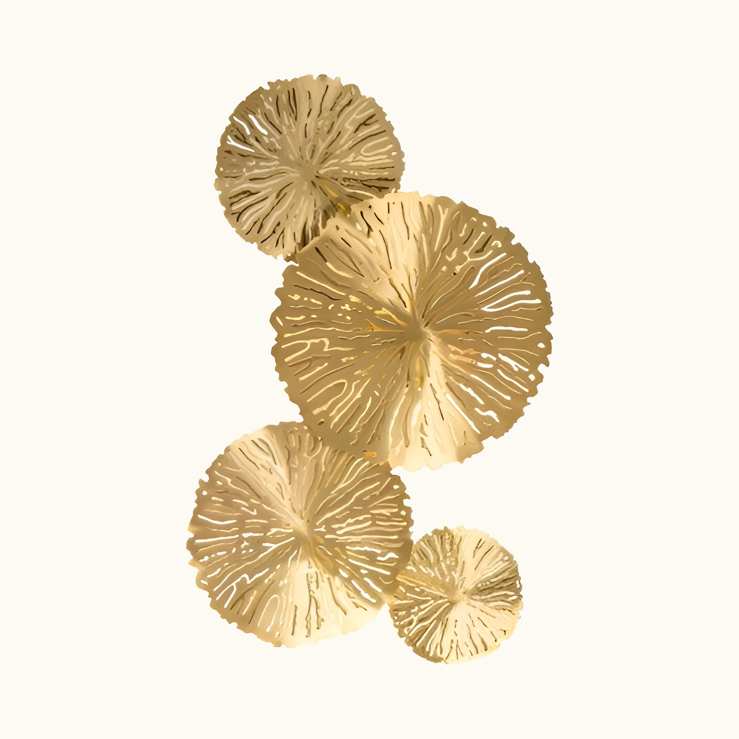 Golden Flora Radiance Sconce