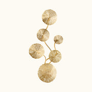 Golden Flora Radiance Sconce