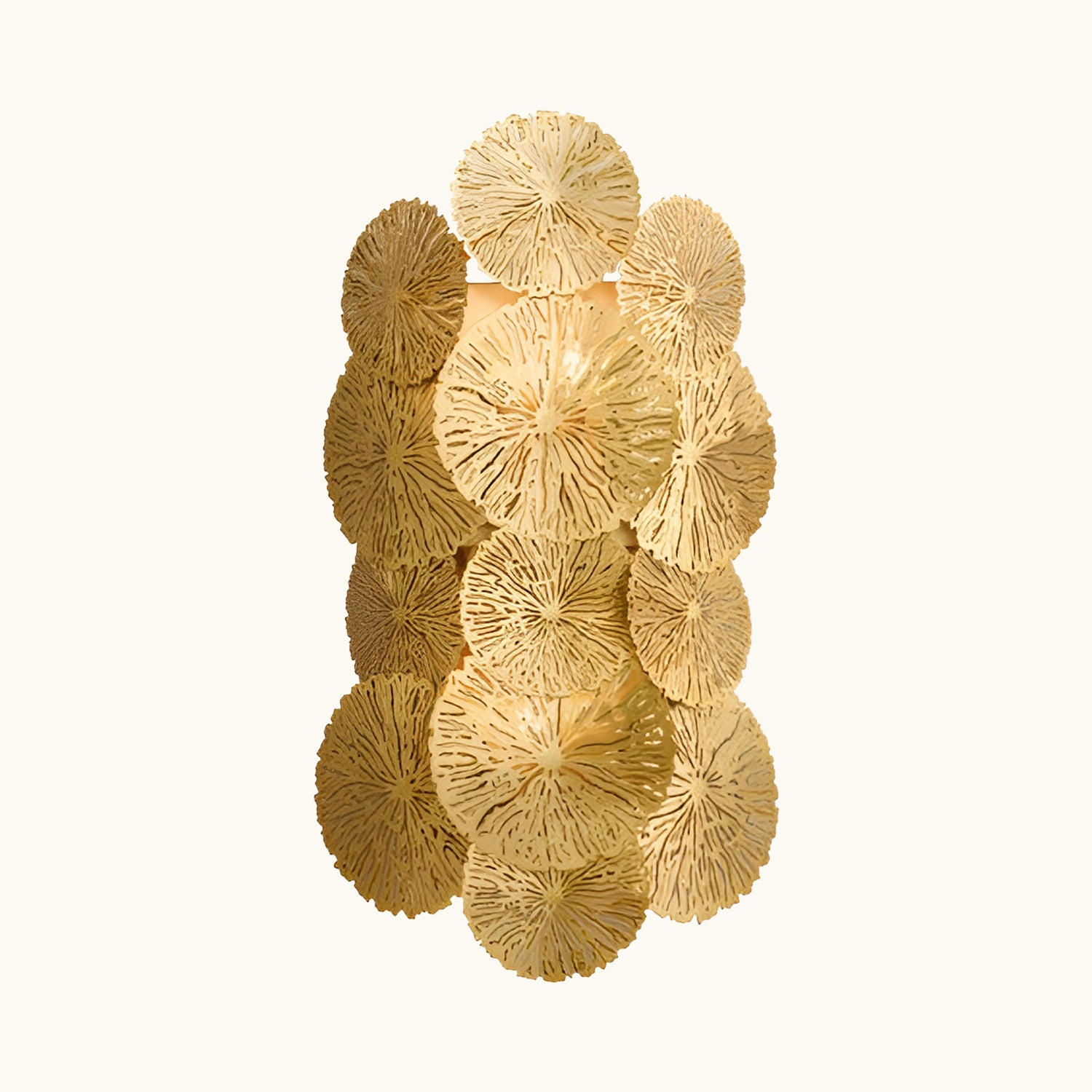 Golden Flora Radiance Sconce