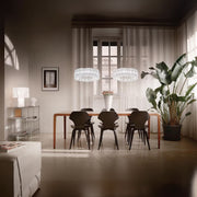 Accordeon Chandeliers - SilverWave Pendant Light