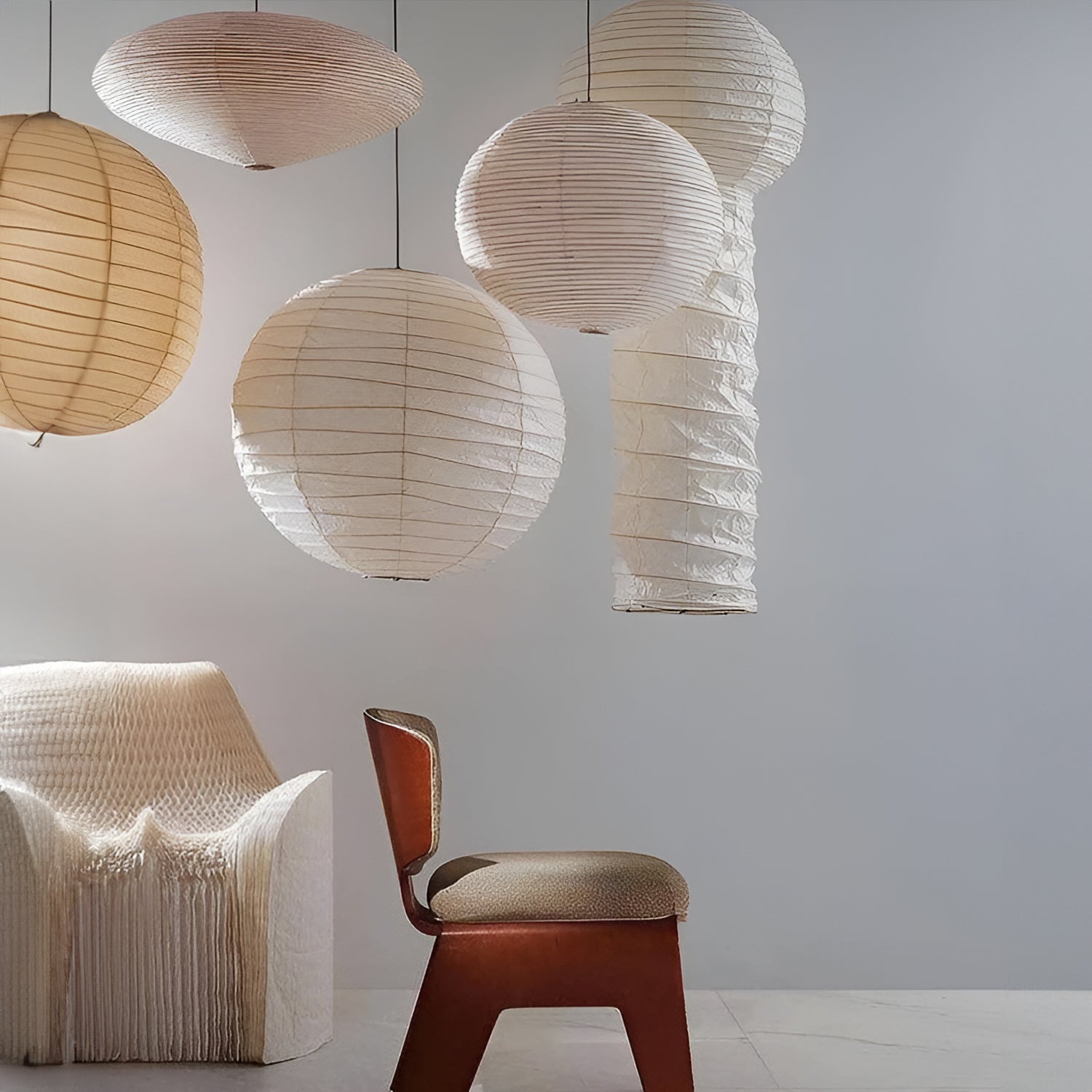 Washi Paper Pendant Lamp