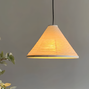 Washi Paper Pyramid Pendant Lamp