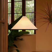 Washi Paper Pyramid Pendant Lamp