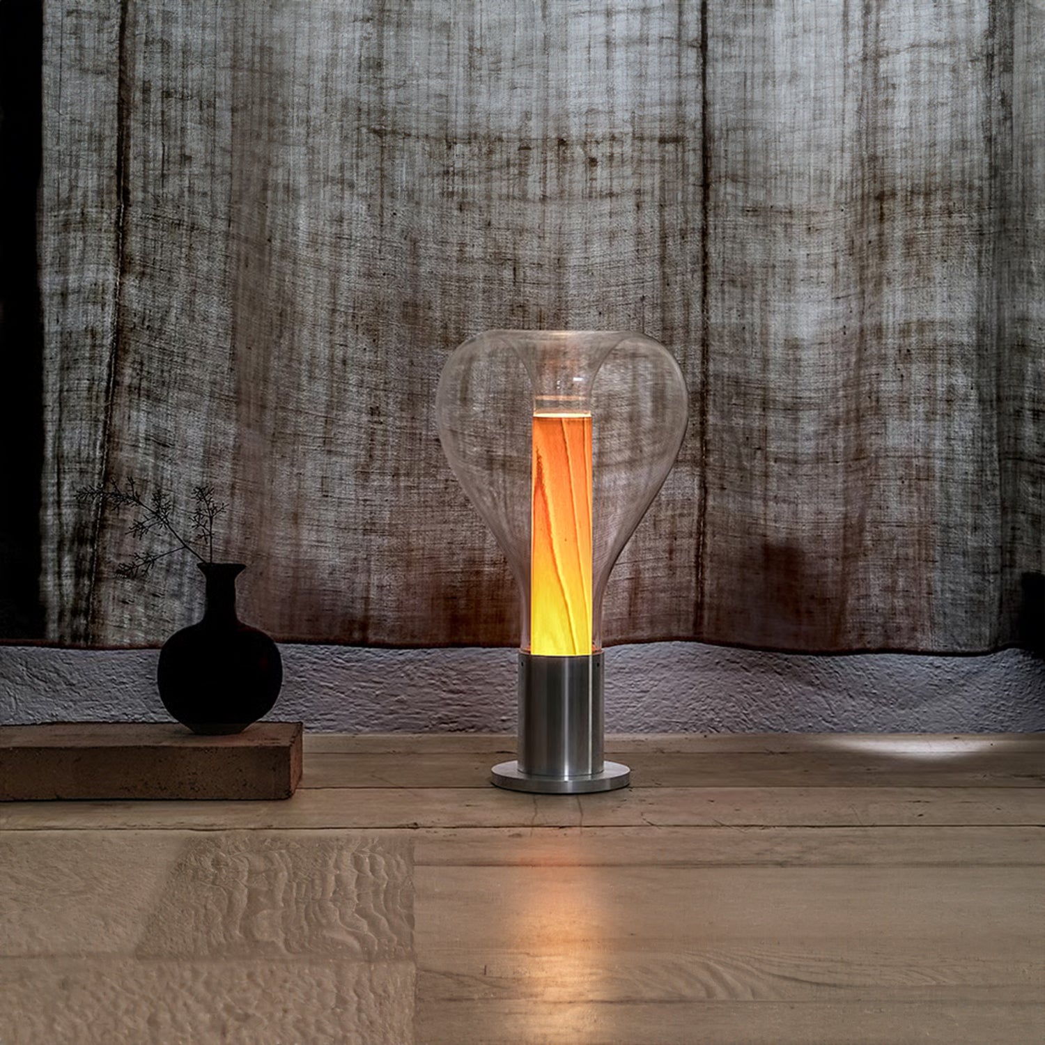 ERIS Table Lamp - Warmth Within Sculptural Lamp