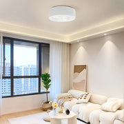 Beige Crystal Elegance Ceiling Light