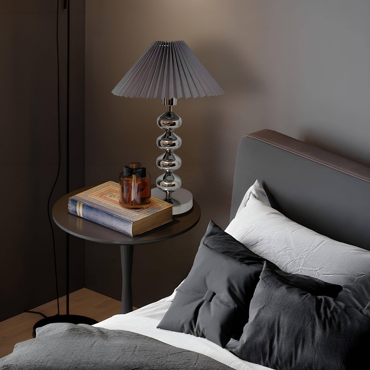 Sleek Sphere Stacked Table Lamp