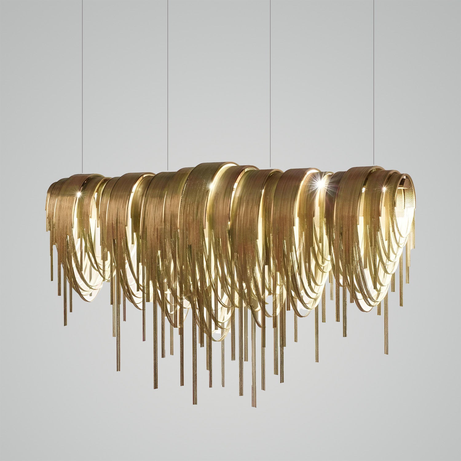 Length Chains Chandelier