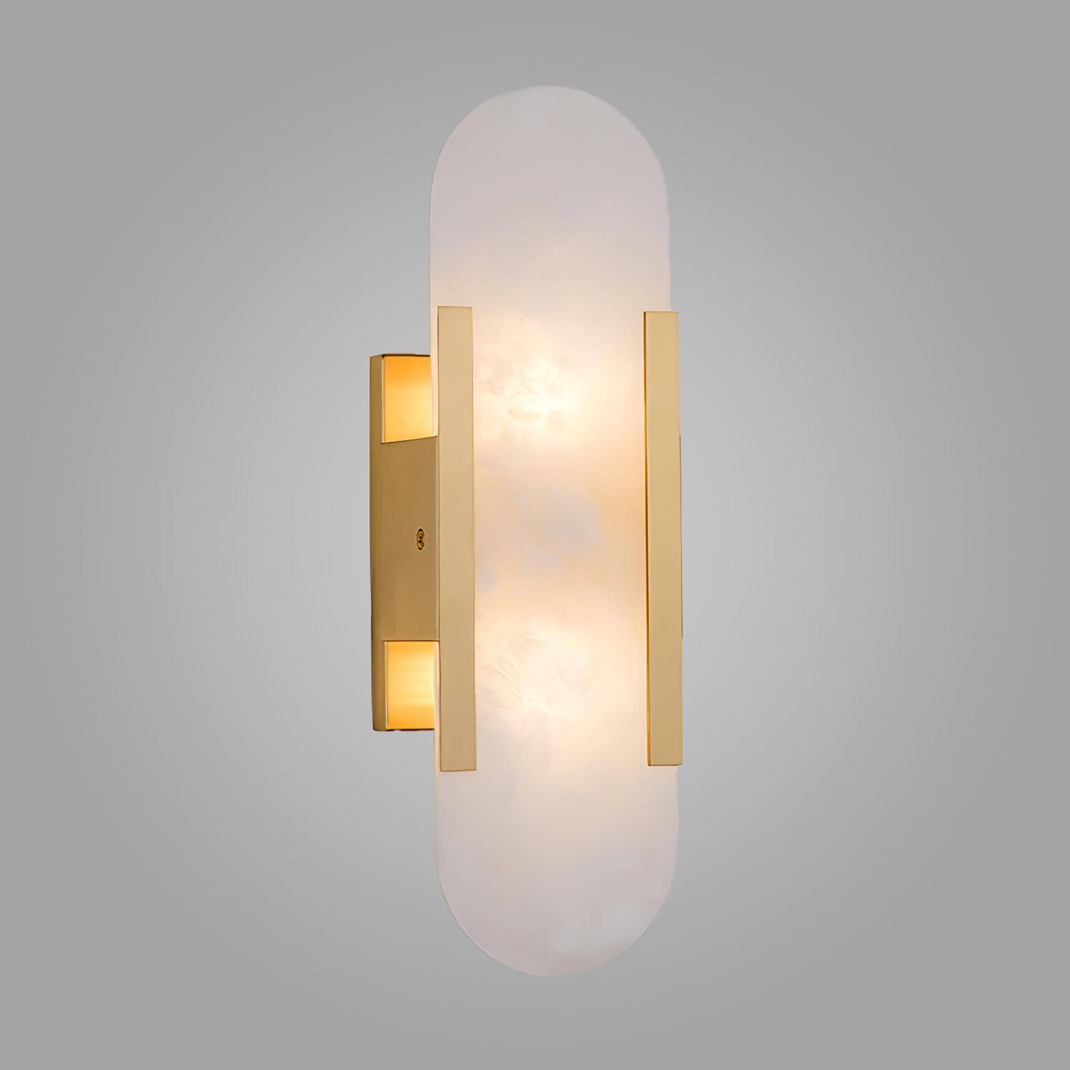 Melange Elongated Alabaster Wall Lamp_LD006