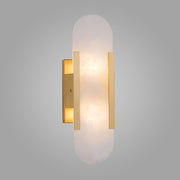 Melange Elongated Alabaster Wall Lamp_LD006