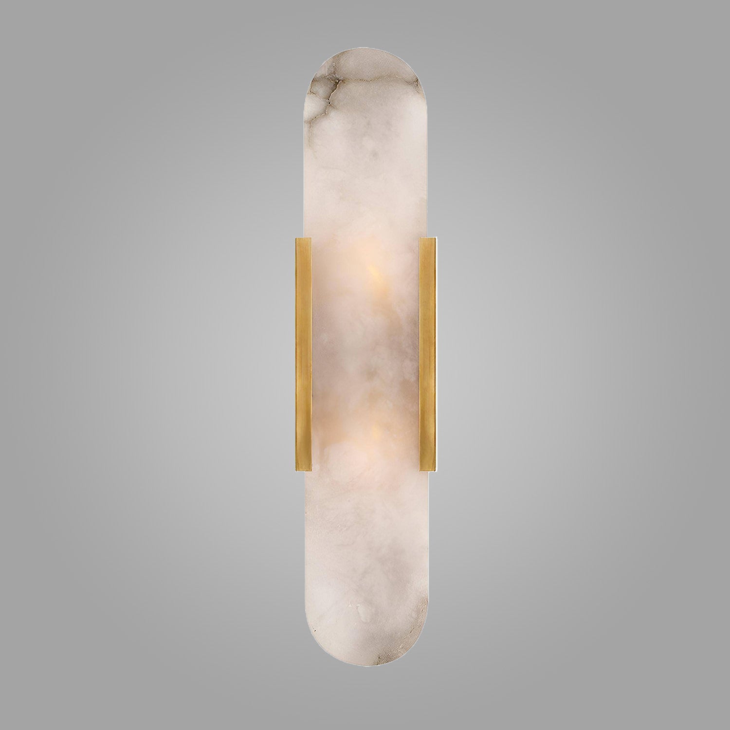 Melange Elongated Alabaster Wall Lamp_LD007