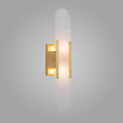 Melange Elongated Alabaster Wall Lamp_LD008