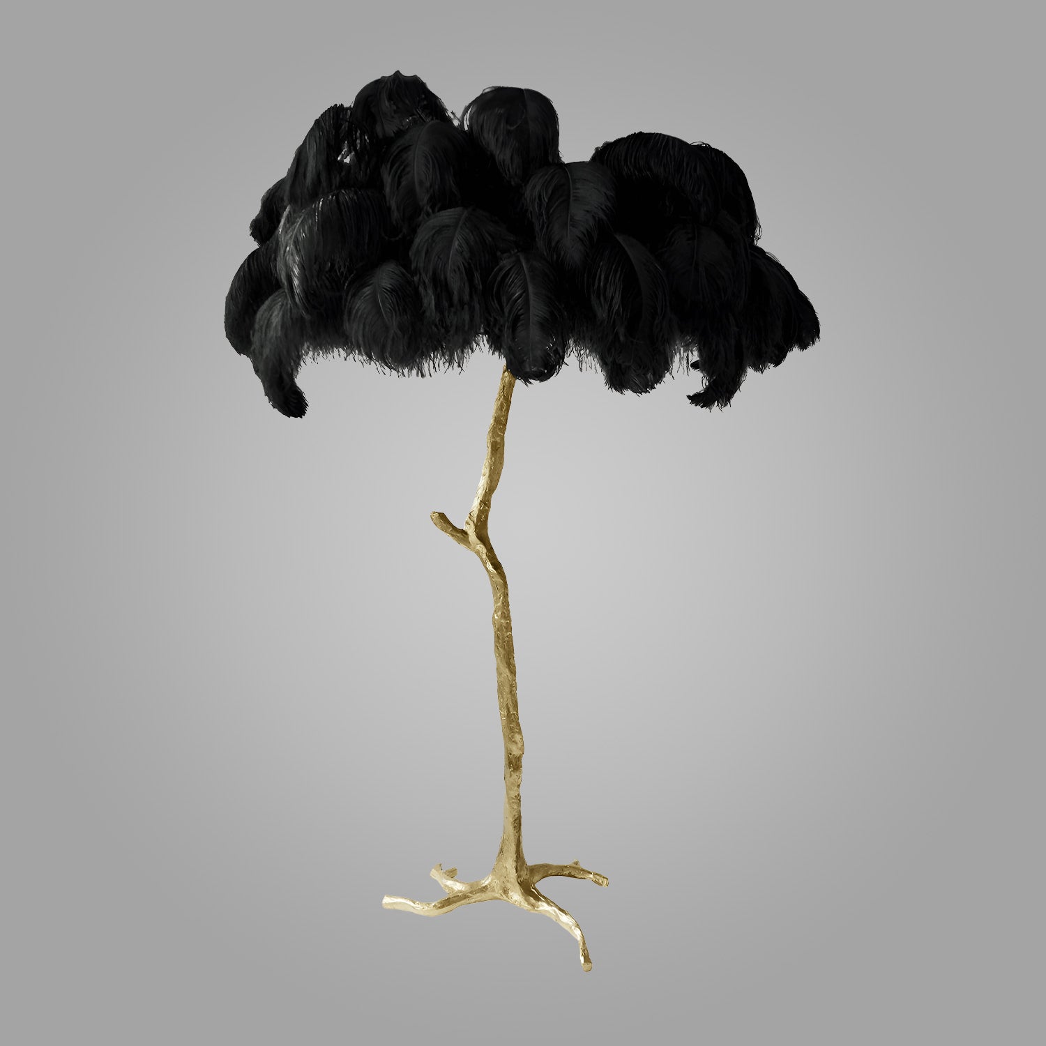 Ostrich_Feather_Brass_Floor_Lamp_LD001