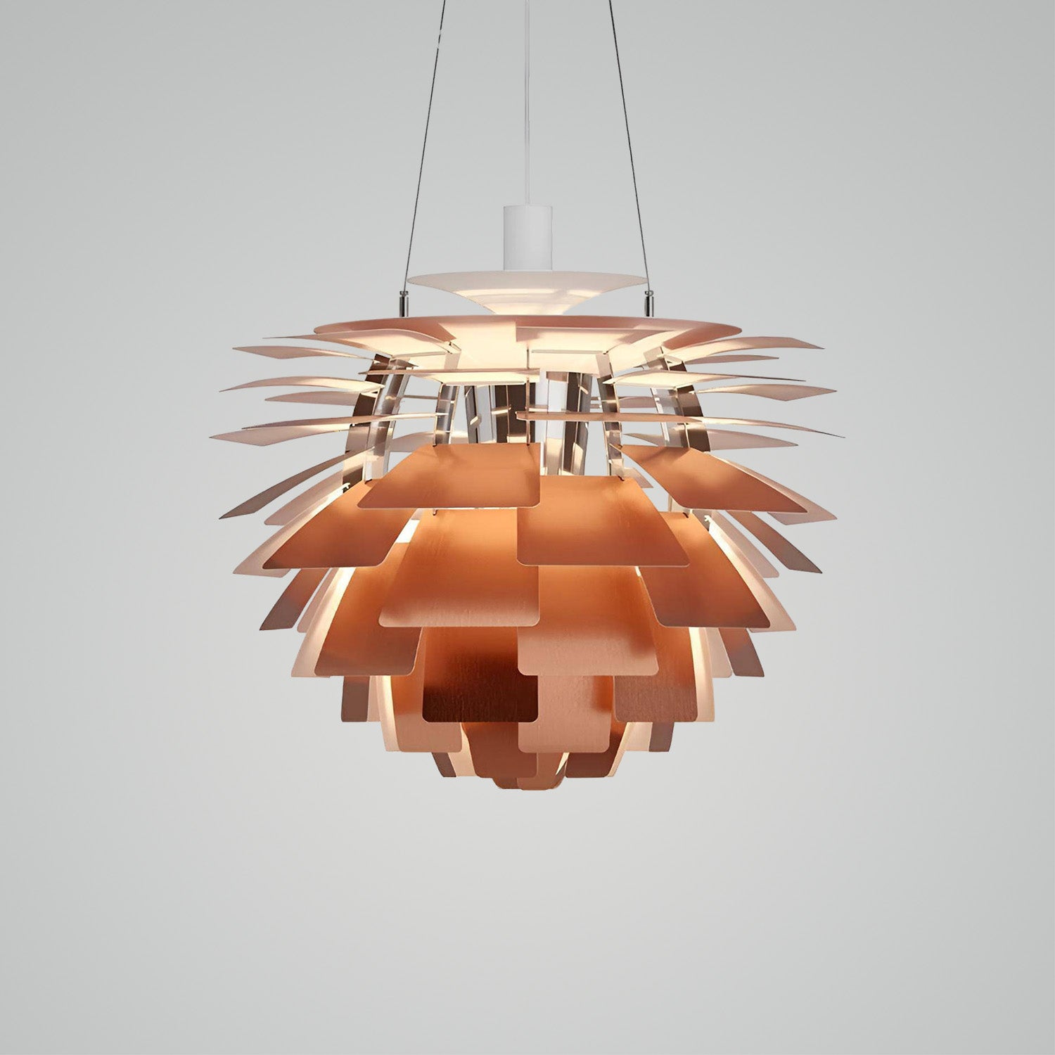 PH Artichoke Pendant Light - Copper Radiance Layered Pendant Light