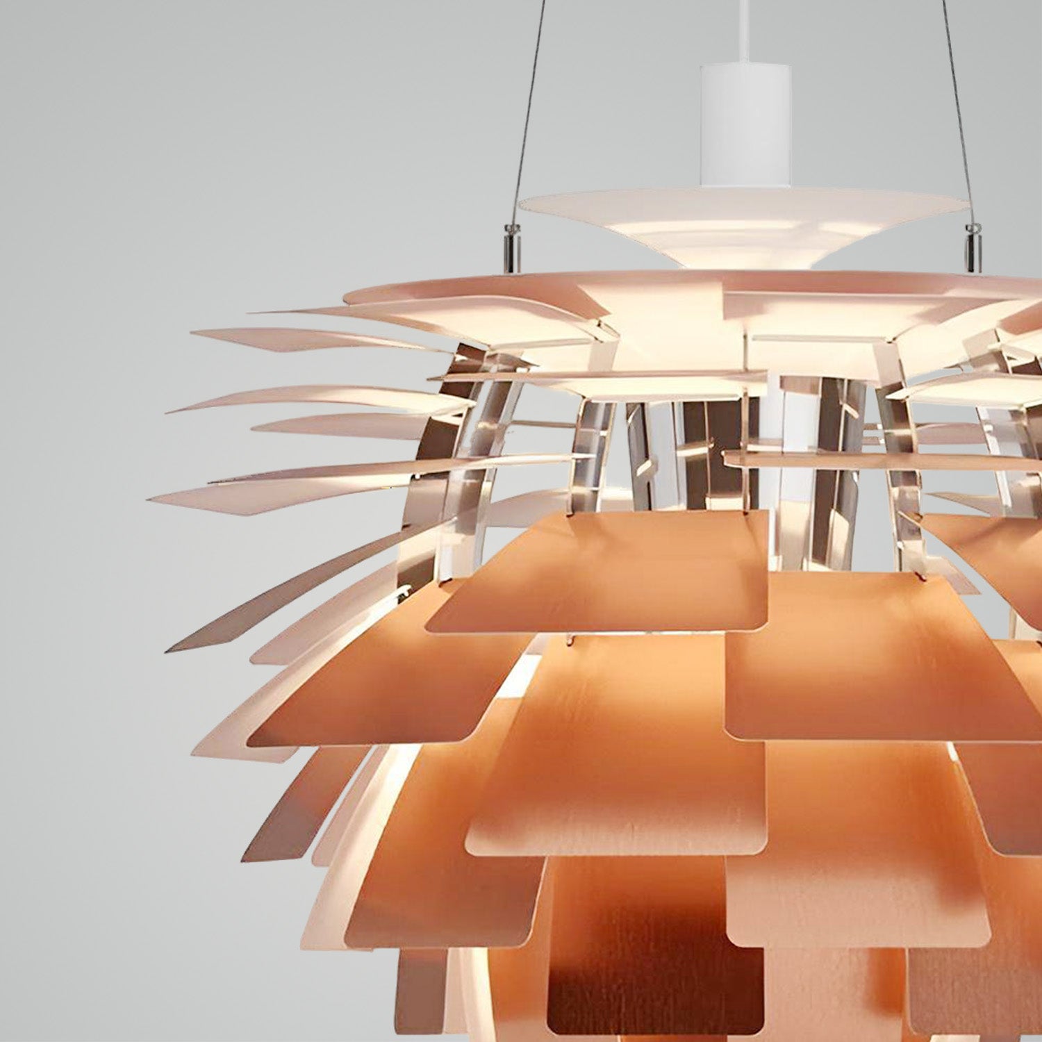 PH Artichoke Pendant Light - Copper Radiance Layered Pendant Light