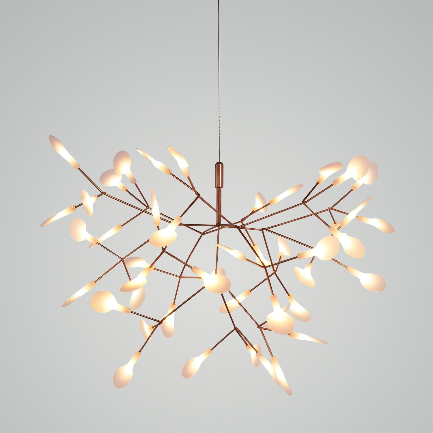 Rose Gold Firefly LED Chandelier