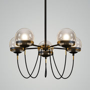 Saturnus Chandelier - Eclipse Orb Chandelier