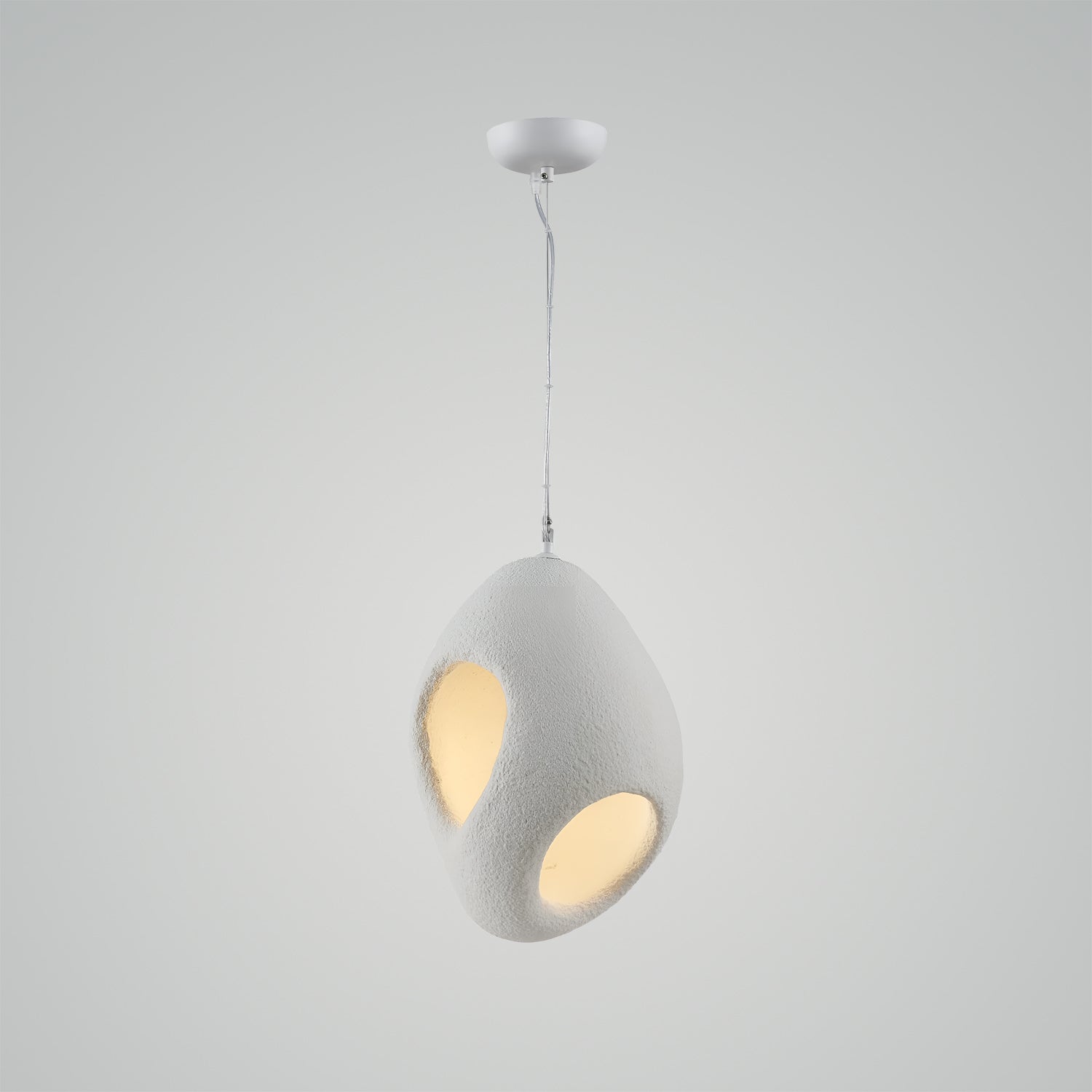 Sculptural Japandi Pendant Lamp