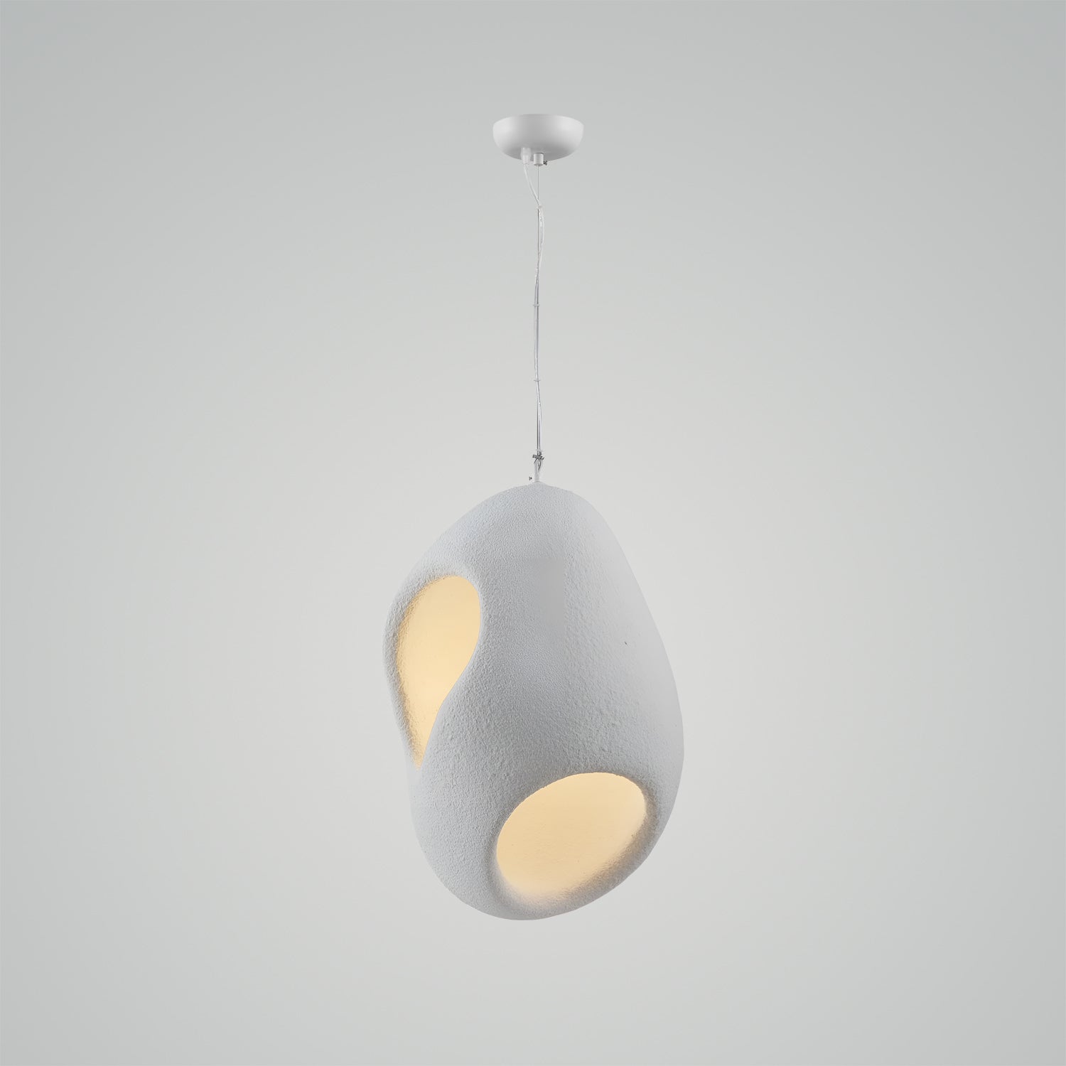 Sculptural Japandi Pendant Lamp