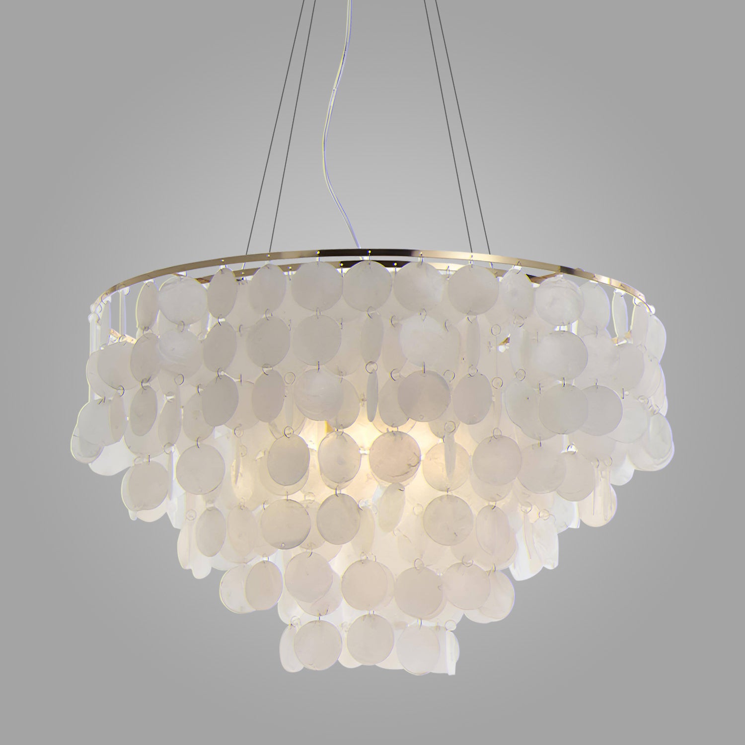 Shell Wind Chime Chandelier_LD001