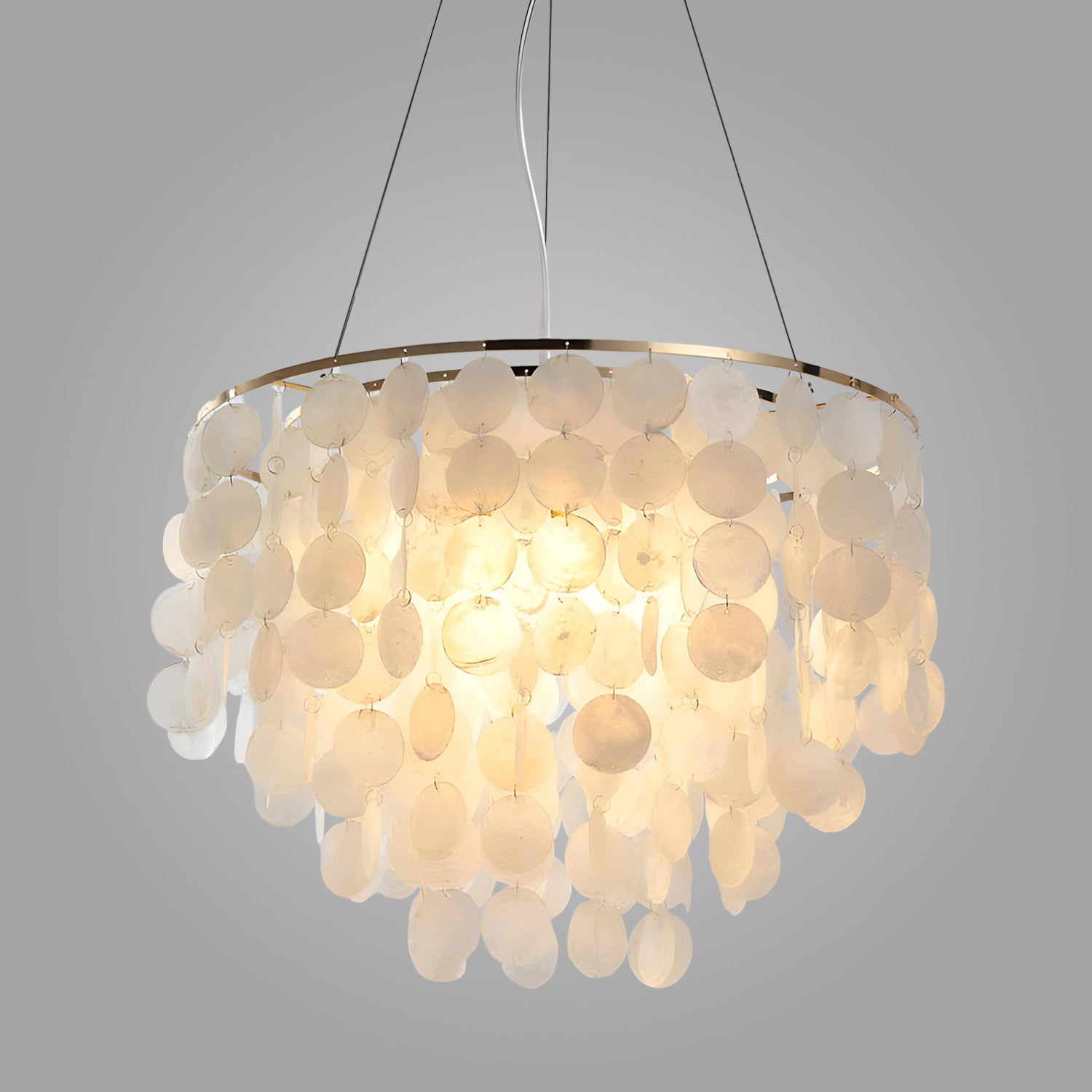 Shell Wind Chime Chandelier_LD007