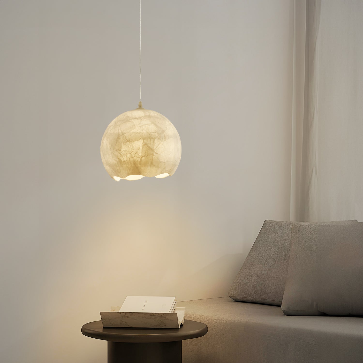 Silk Luna Pendant Lamp_LD004